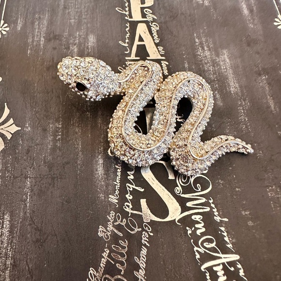 Vintage Bebe brooch. Goth, regency, vamp, glam, whimsy goth - Picture 2 of 6